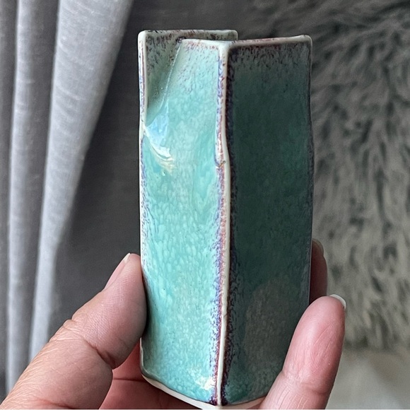 MICHAEL COHEN | Vintage | Art Pottery Handcrafted Miniature Stoneware 3.75" Tall - Picture 6 of 13